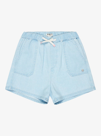 ROXY Call On Me - Lichtgewicht Denim Shorts Für Mädchen