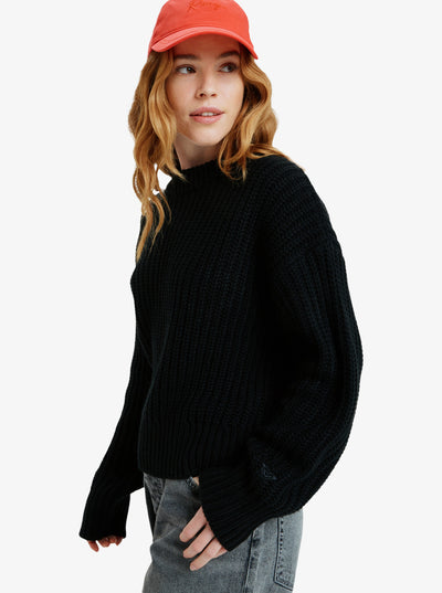 ROXY Coming Home - Womens Surf Lifestyle Crew Neck Swea
