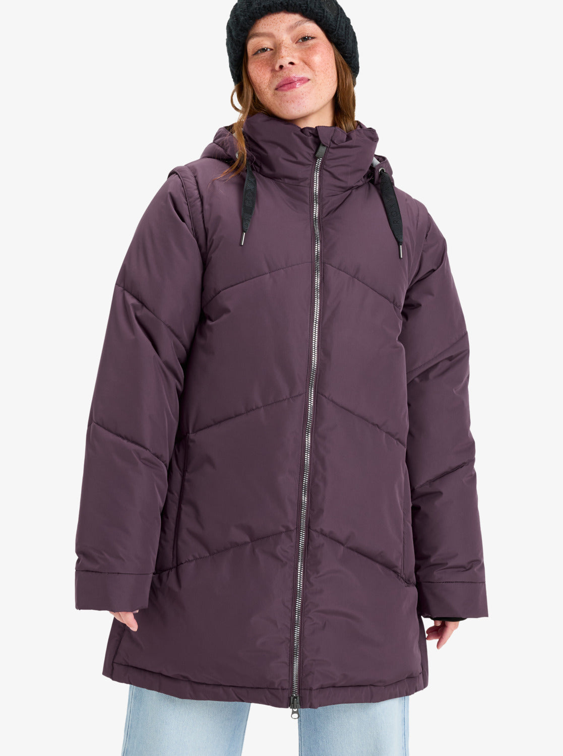 ROXY Dirft To - Womens Outdoor Lifestyle Long Jacket