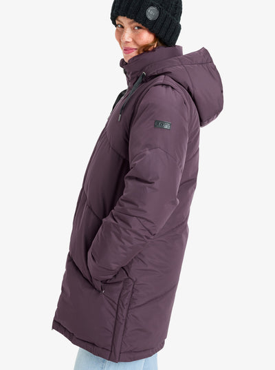 ROXY Dirft To - Womens Outdoor Lifestyle Long Jacket