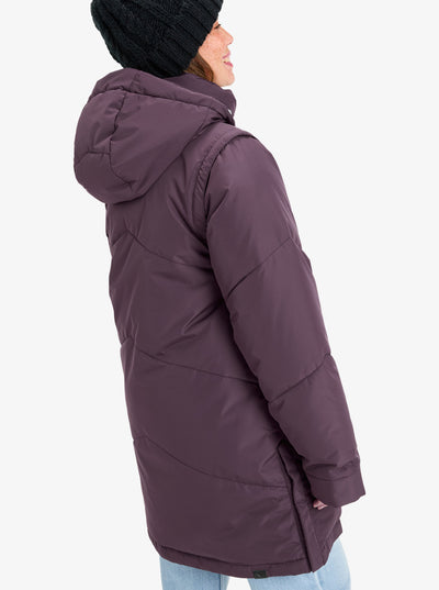 ROXY Dirft To - Womens Outdoor Lifestyle Long Jacket