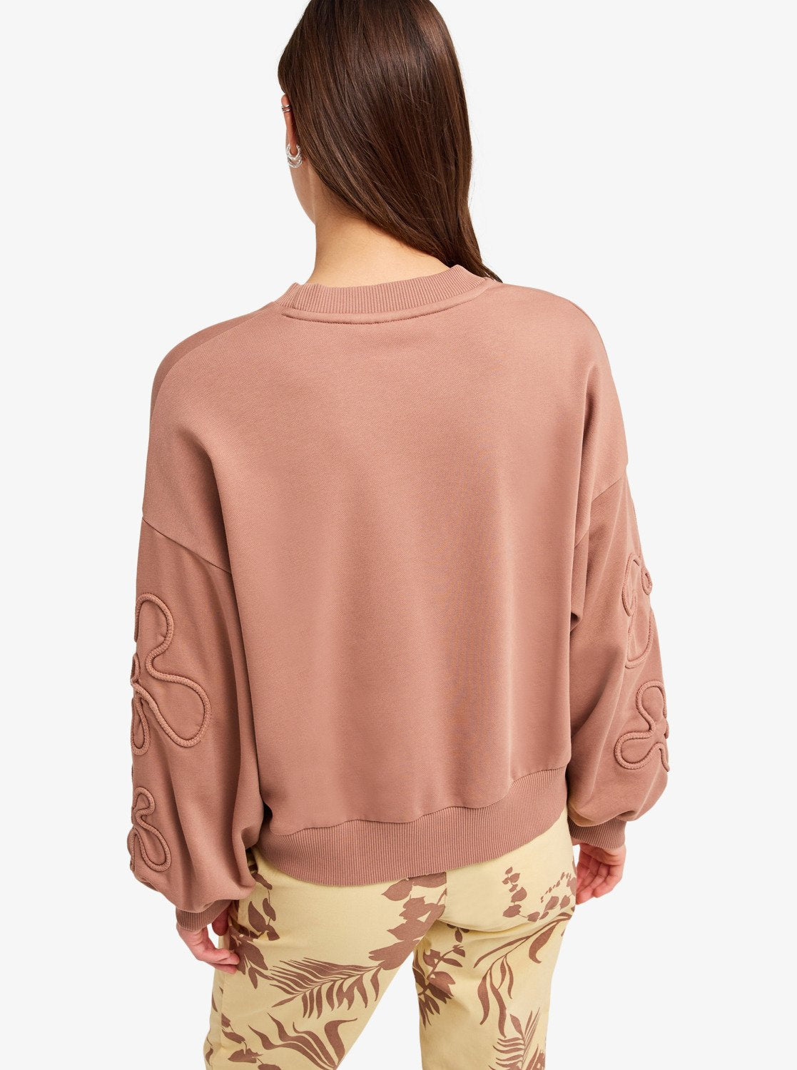 Flower Song - Oversized Sweatshirt Voor Dames