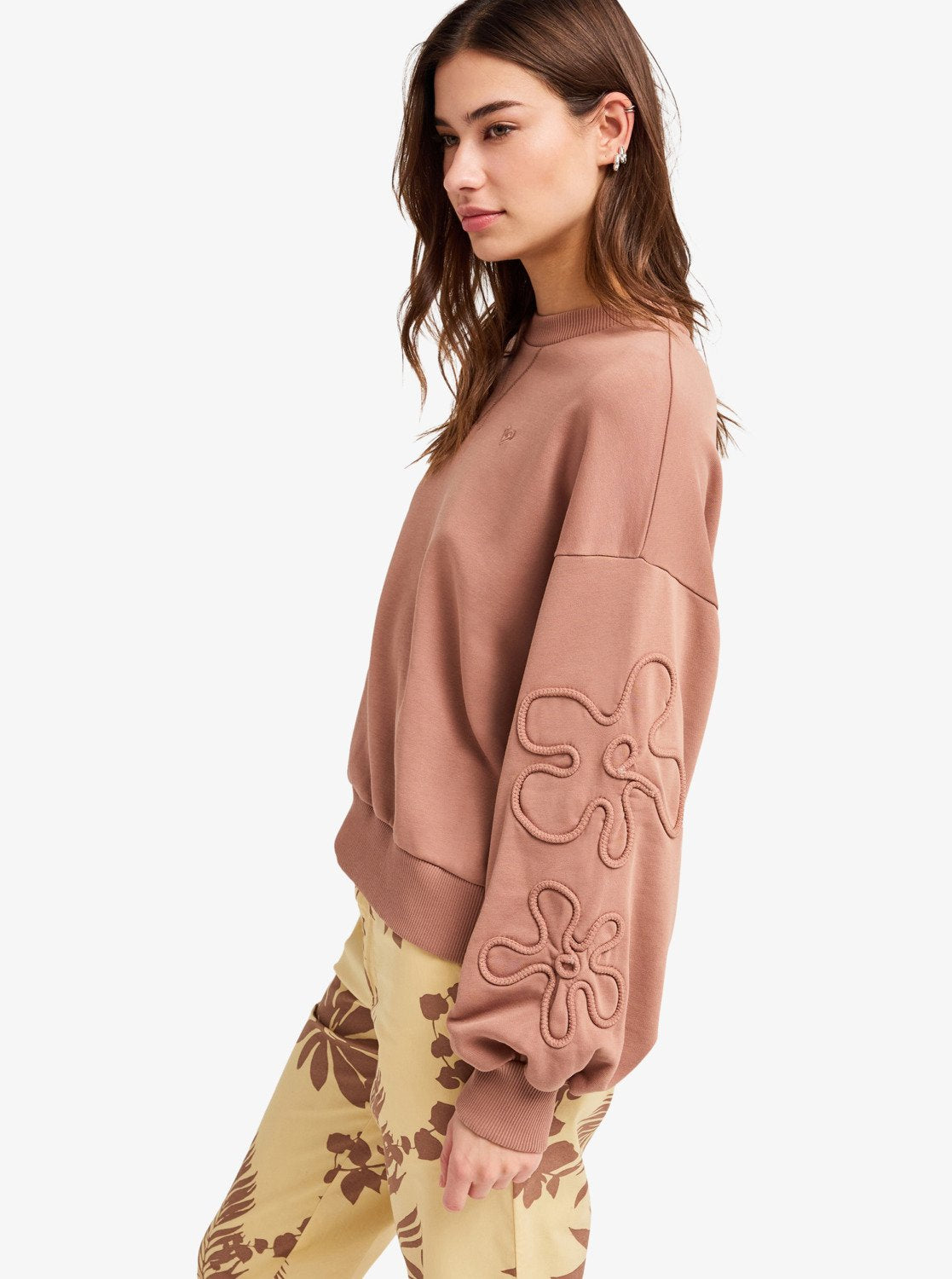 Flower Song - Oversized Sweatshirt Voor Dames