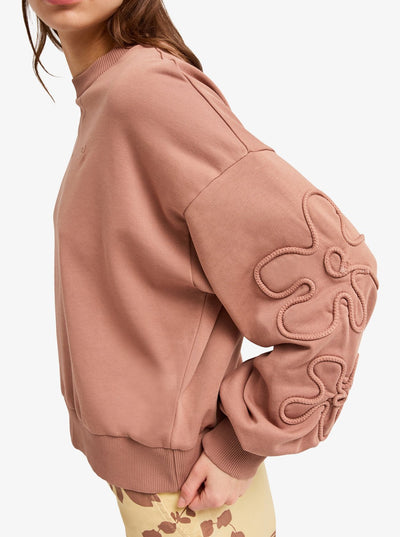 Flower Song - Oversized Sweatshirt Voor Dames
