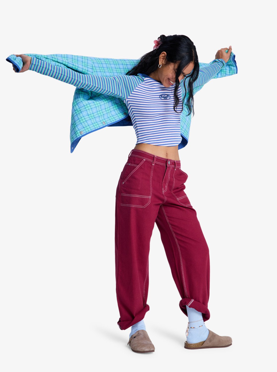 Roxy Highlite Season - Long Sleeve Fitted Top For Women