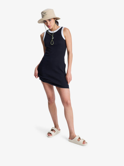 Roxy Iconic Days Dress - Sleeveless Rib Knit Dress For Women