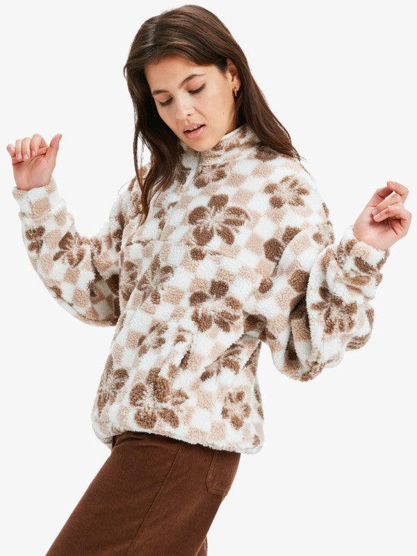 Jive Talking Bonded - Half-Zip Polar Fleece voor Dames