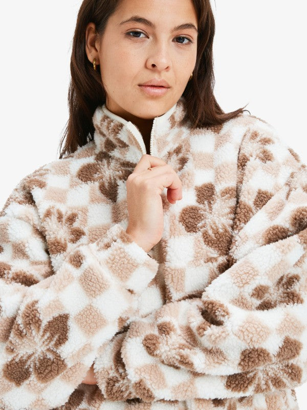 Jive Talking Bonded - Half-Zip Polar Fleece voor Dames