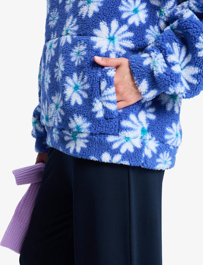 ROXY Jive Talking Bonded – Polarfleece mit halbem Reißverschluss für Frauen
