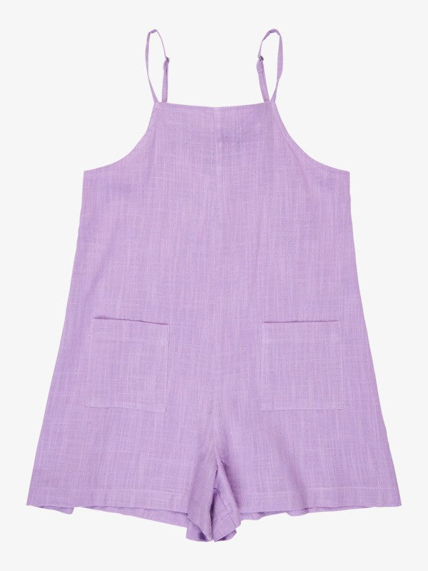 Roxy Lavender Haze Rg - Strappy Playsuit For Girls