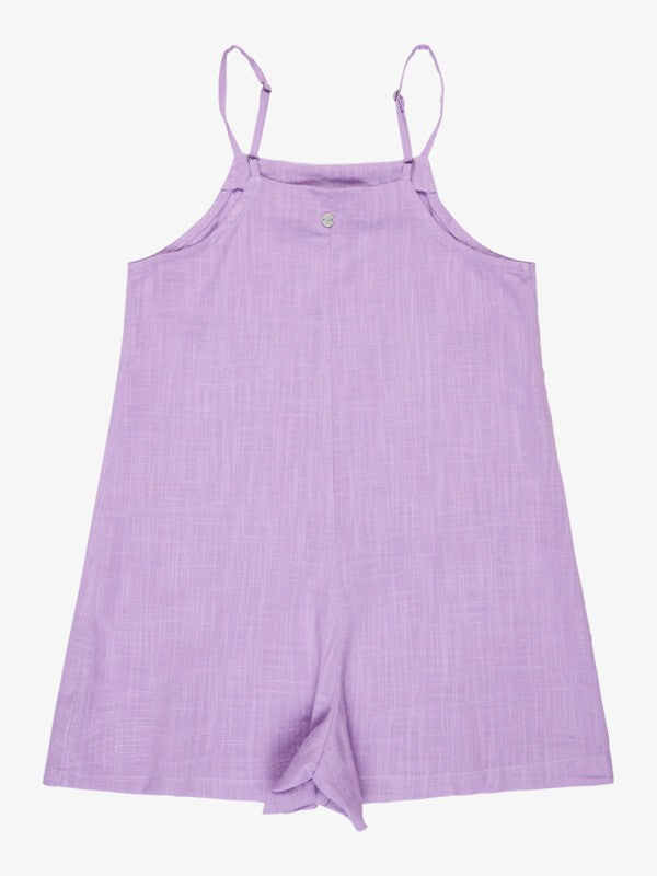 Roxy Lavender Haze Rg - Strappy Playsuit For Girls