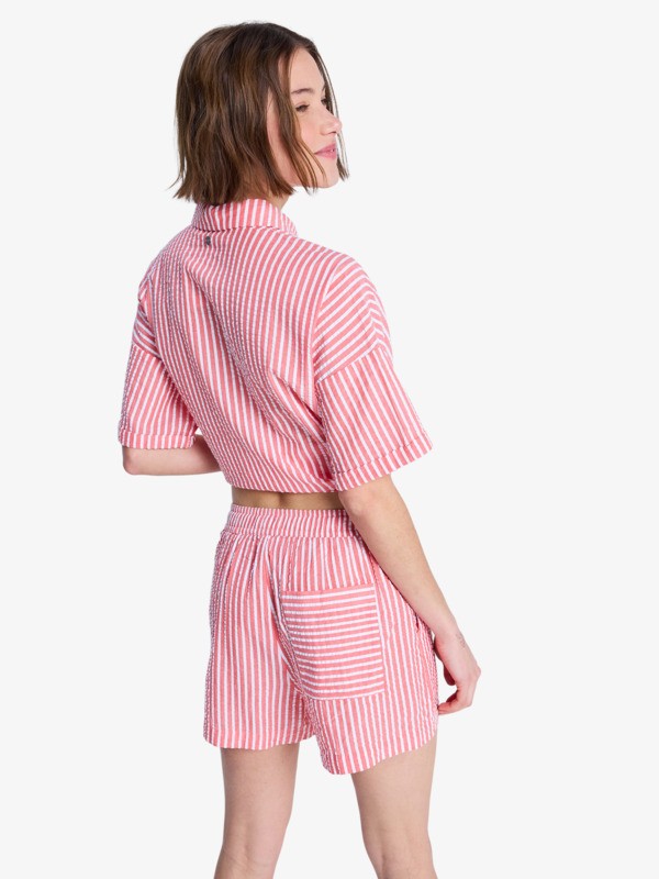ROXY Lekeitio Break High Stripe - Strand Shorts Für Damen