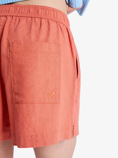 Lekeitio Break Mid - Elastische Strand Shorts Voor Dames