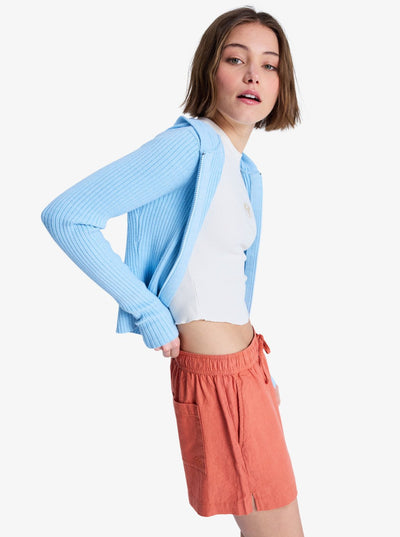 Lekeitio Break Mid - Elastische Strand Shorts Voor Dames