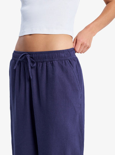 Roxy Lekeitio Break Mid Pant - Easy Wear Lightweight Trousers For Women