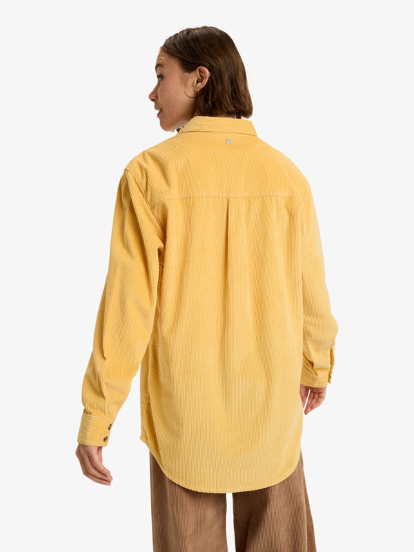 ROXY Let It Go Cord - Langarmshirt für Frauen