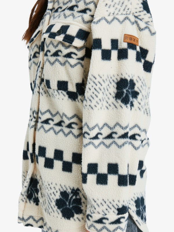 Morning Crush Shacket - Fleece Shacket voor dames
