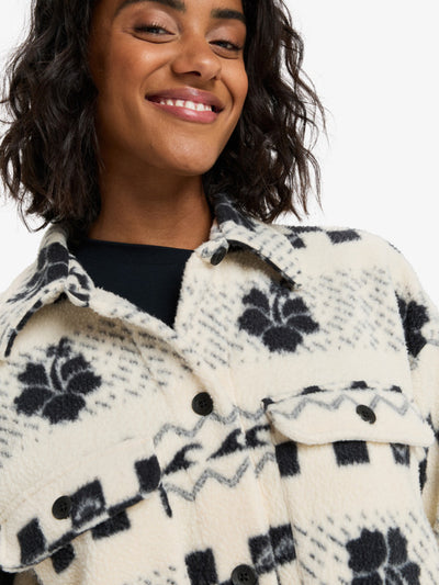 Morning Crush Shacket - Fleece Shacket voor dames