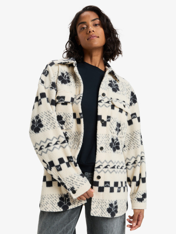 Morning Crush Shacket - Fleece Shacket voor dames