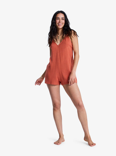 ROXY Nazare Surf Spot Romper - Beach Playsuit Für Damen