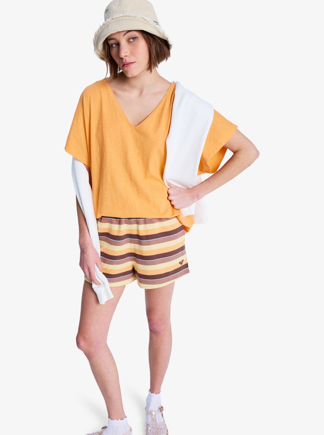 ROXY Nightfall - Kurze Ärmel T-Shirt Für Damen