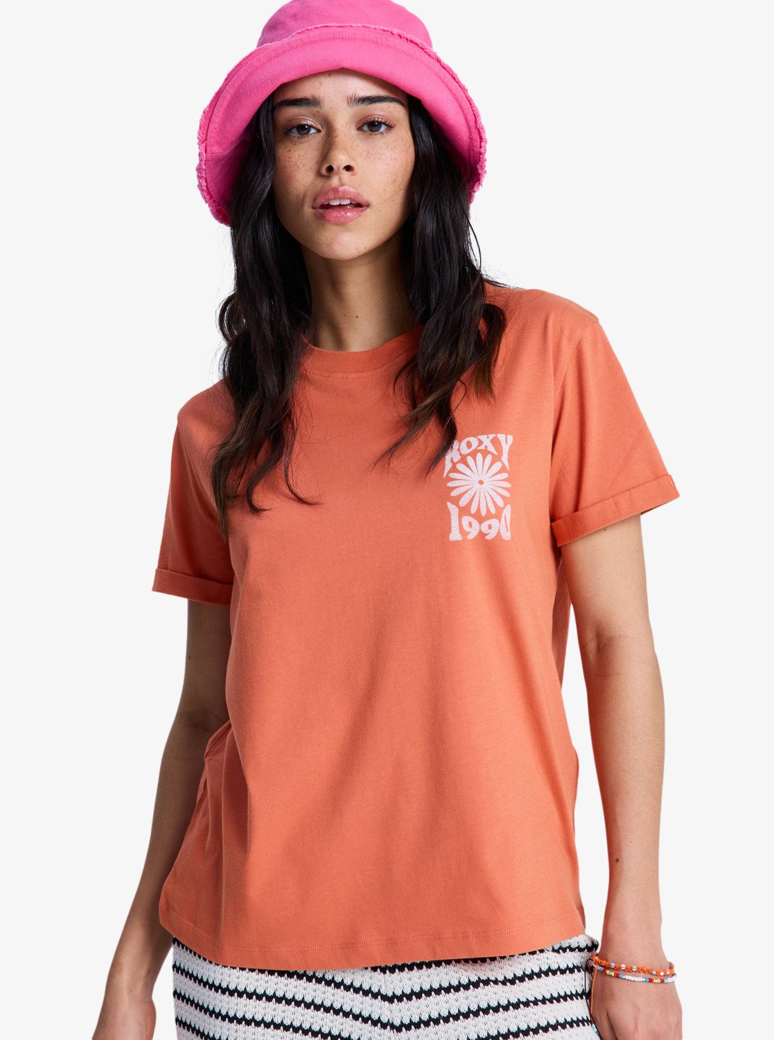 ROXY Oceanregular Fb - Kurze Ärmel T-Shirt Für Damen