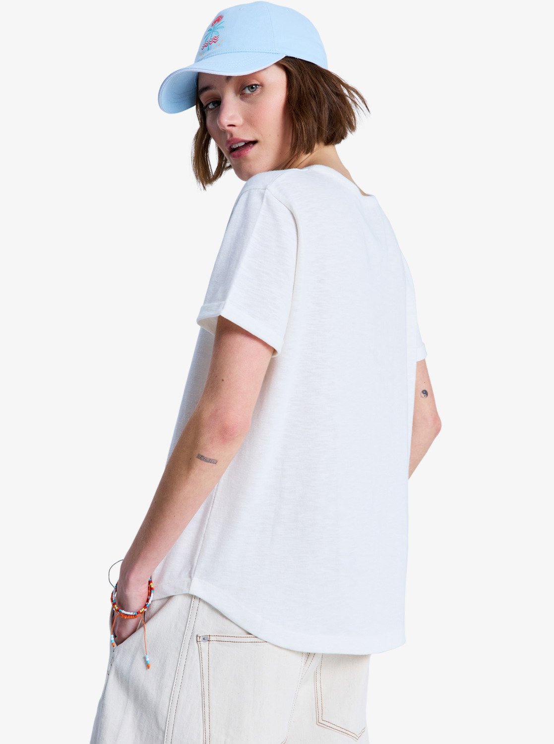 ROXY Oceanwave Regular Emby - Kurze Ärmel T-Shirt Für Damen