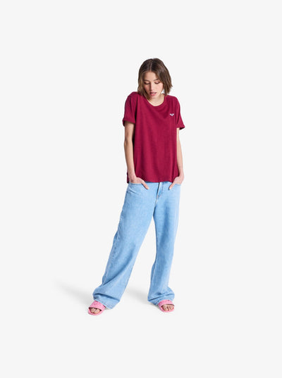 ROXY Oceanwave Regular Emby - Kurze Ärmel T-Shirt Für Damen