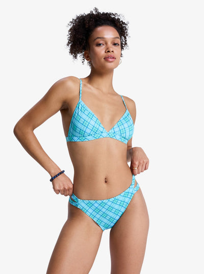 Roxy Pt Essentials Fix Tri Classic - Two Piece Triangle Bikini Set For Women