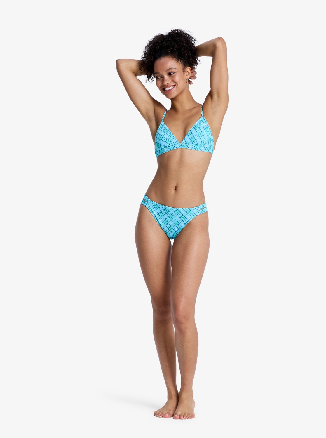 Roxy Pt Essentials Fix Tri Classic - Two Piece Triangle Bikini Set For Women