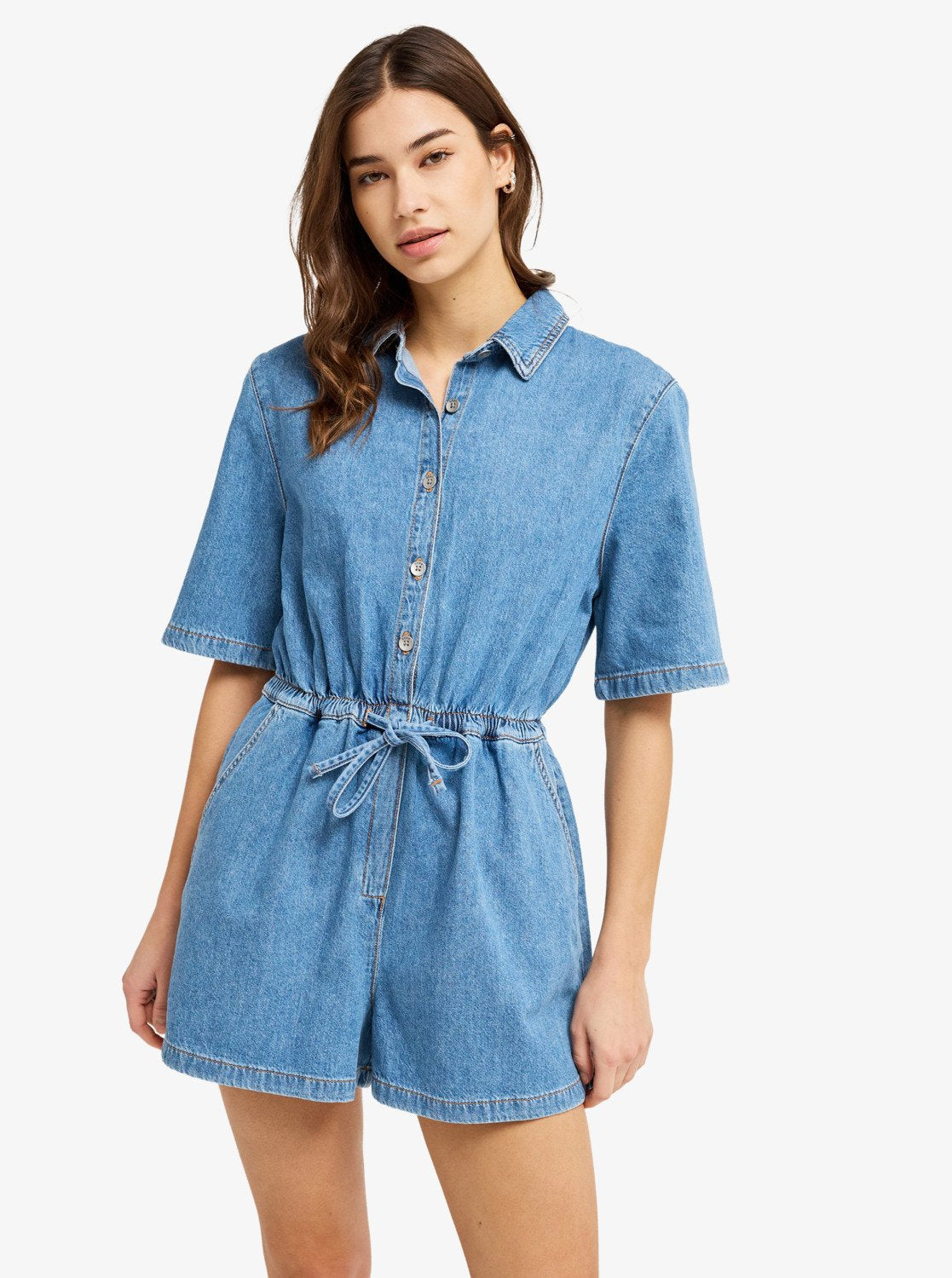 Real Tomorrow Denim - Dungaree Shorts Voor Dames