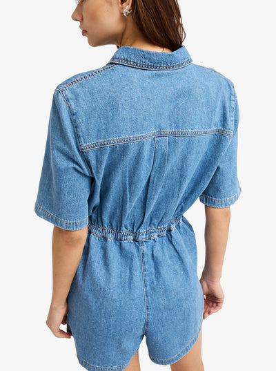 Real Tomorrow Denim - Dungaree Shorts Voor Dames