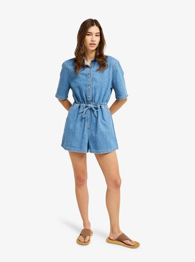 Real Tomorrow Denim - Dungaree Shorts Voor Dames