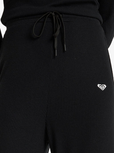 Rise & Vibe New Rib Wide Leg - Sportbroek voor Dames