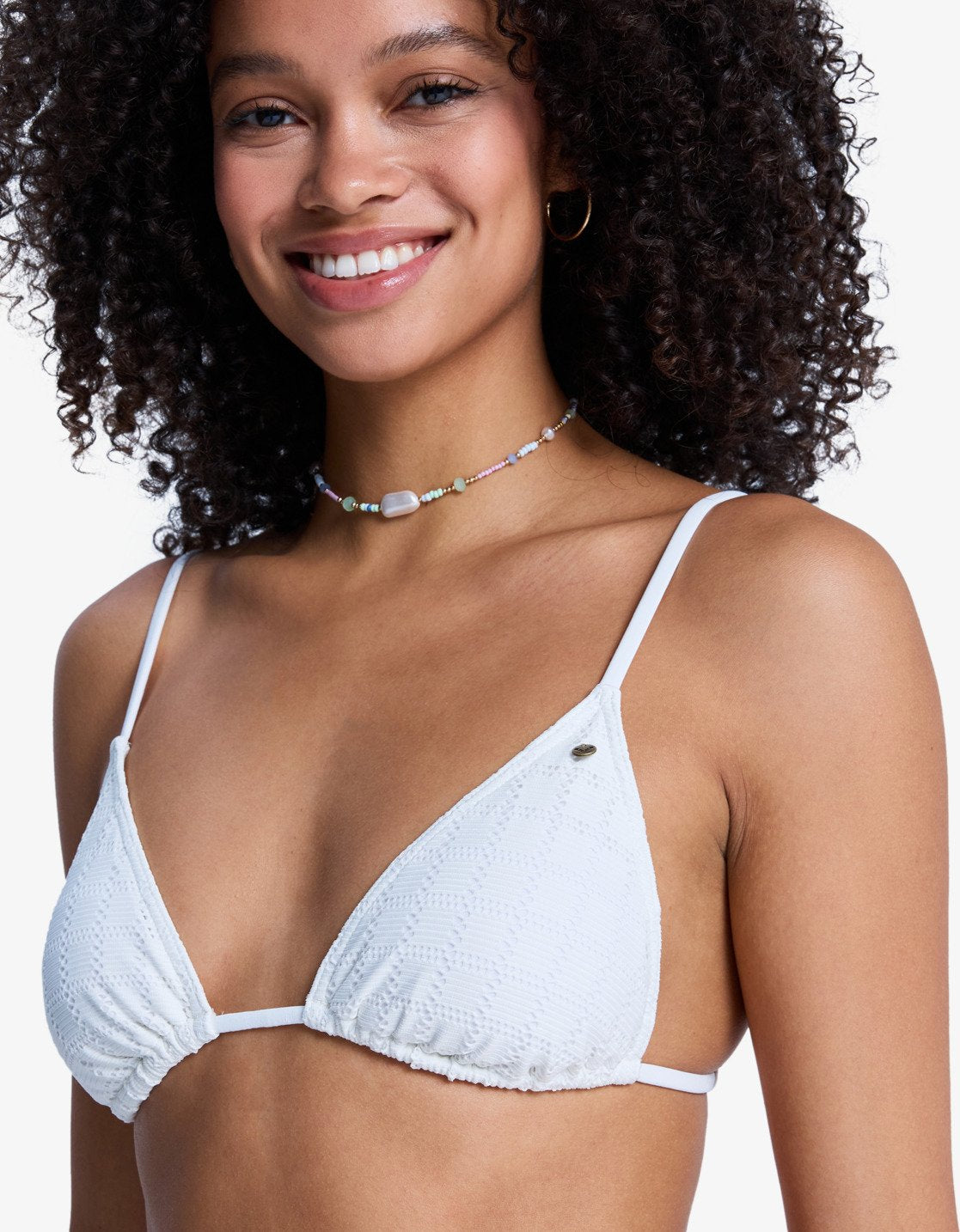 Roxy Island Tiki Tri - Triangle Bikini Top Für Damen