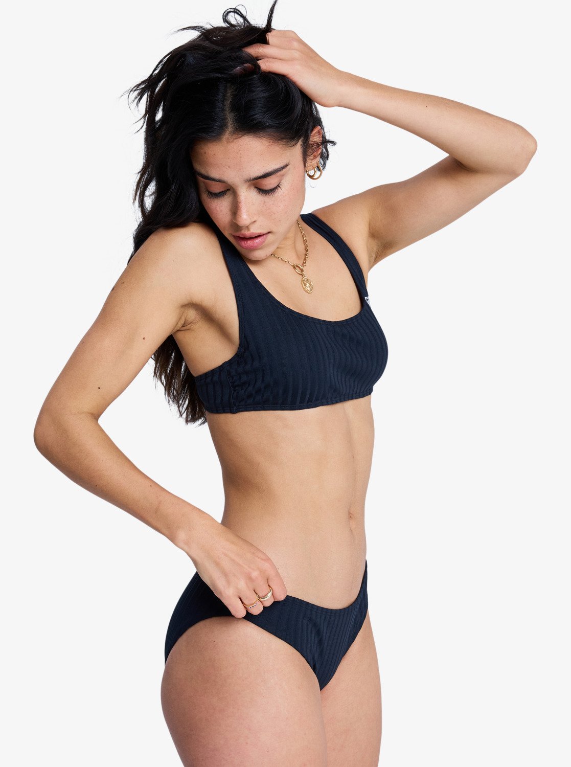 Roxy Love Hipster - High Rise Bikini Bottoms For Women