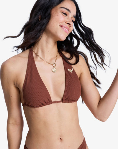 Roxy Sunshine Tiki Tri Elongat - Triangle Bikini Top Für Damen