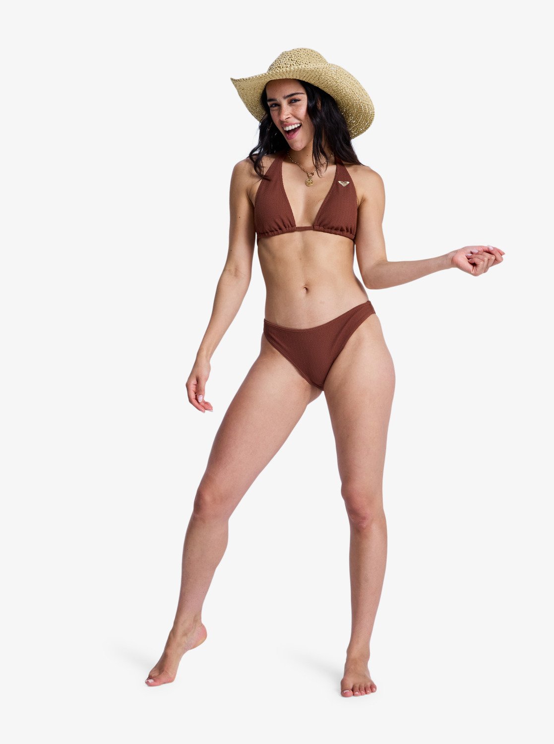 Roxy Sunshine Tiki Tri Elongat - Triangle Bikini Top Für Damen