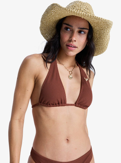 Roxy Sunshine Tiki Tri Elongat - Triangle Bikini Top Für Damen