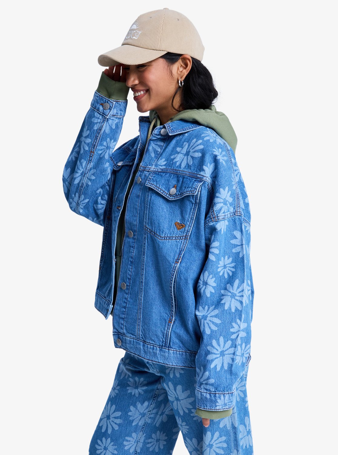 ROXY Salty Horizon - Denim Jacket Für Damen