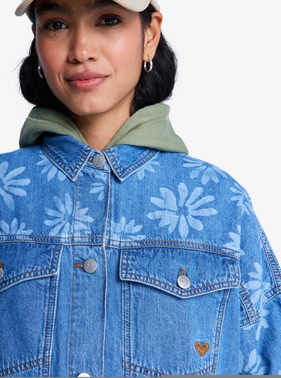 ROXY Salty Horizon - Denim Jacket Für Damen