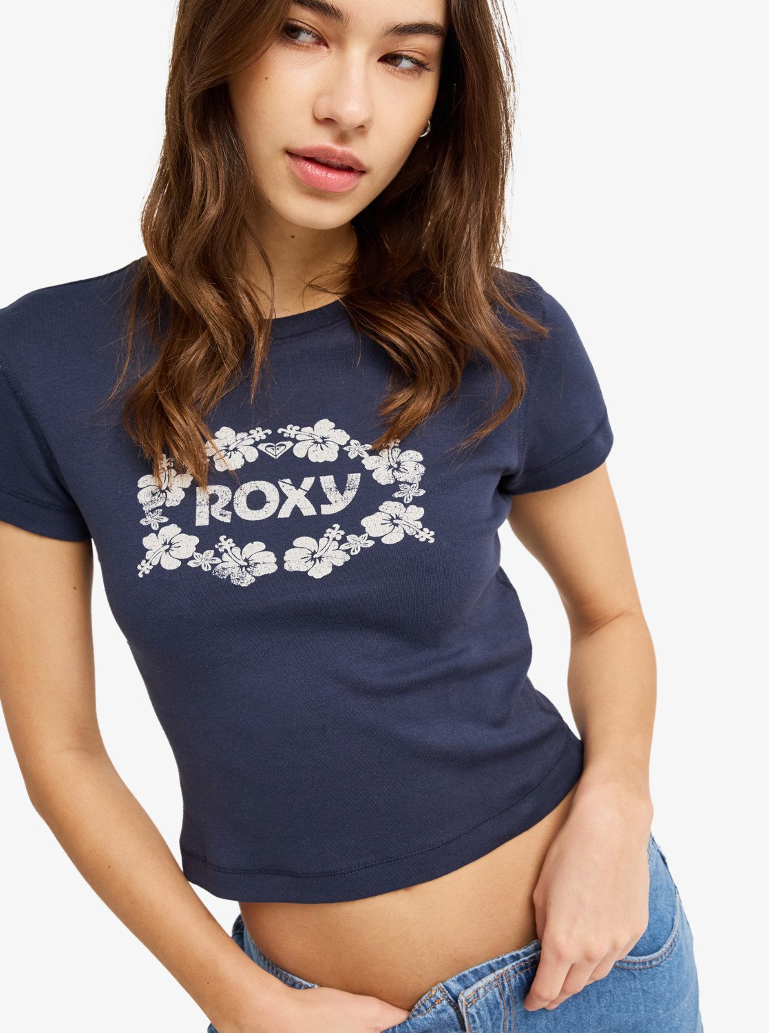 Roxy Sea You Later Baby Tee - Fitted T-Shirt For Women