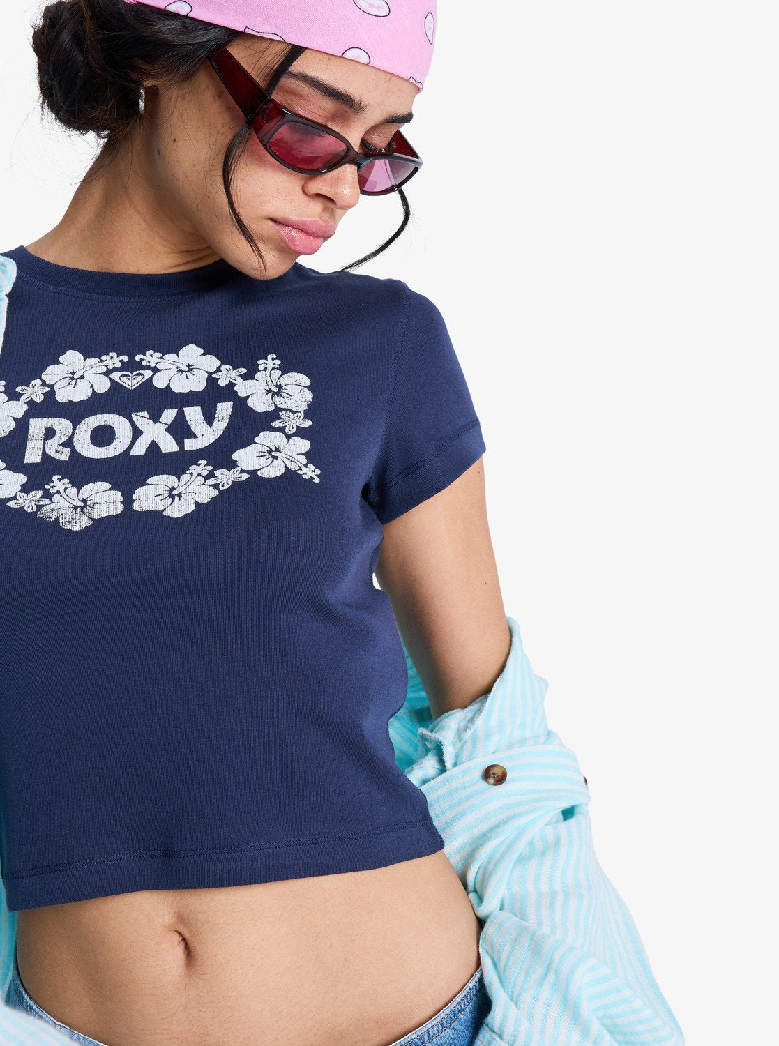 Roxy Sea You Later Baby Tee - Fitted T-Shirt For Women