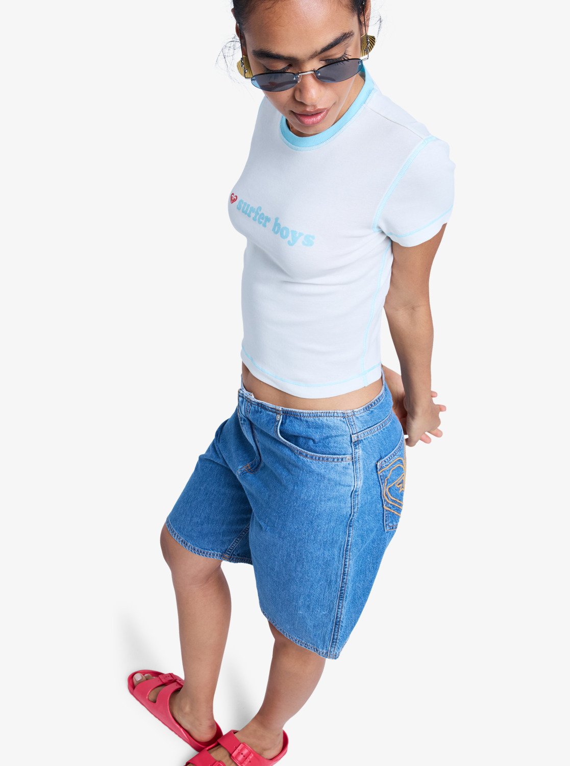 Roxy Sea You Later Baby Tee - Fitted T-Shirt For Women
