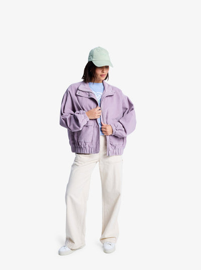 ROXY Slow Song II - Womens Surf Lifestyle Bomber Jacket