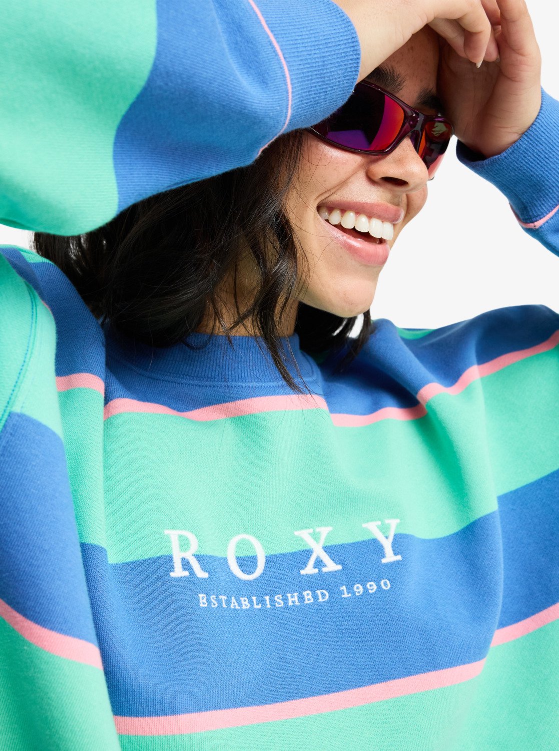 Strictly Stripes Oversized - Oversized Sweatshirt Voor Dames