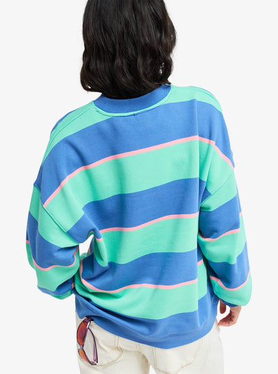 Strictly Stripes Oversized - Oversized Sweatshirt Voor Dames