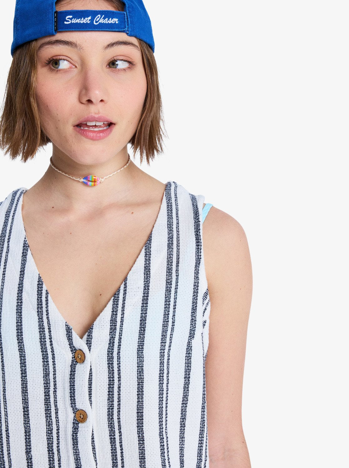 Sunbaked Spirit - Knitted Vest Voor Dames