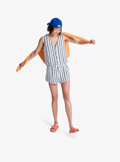 Sunbaked Spirit - Knitted Vest Voor Dames