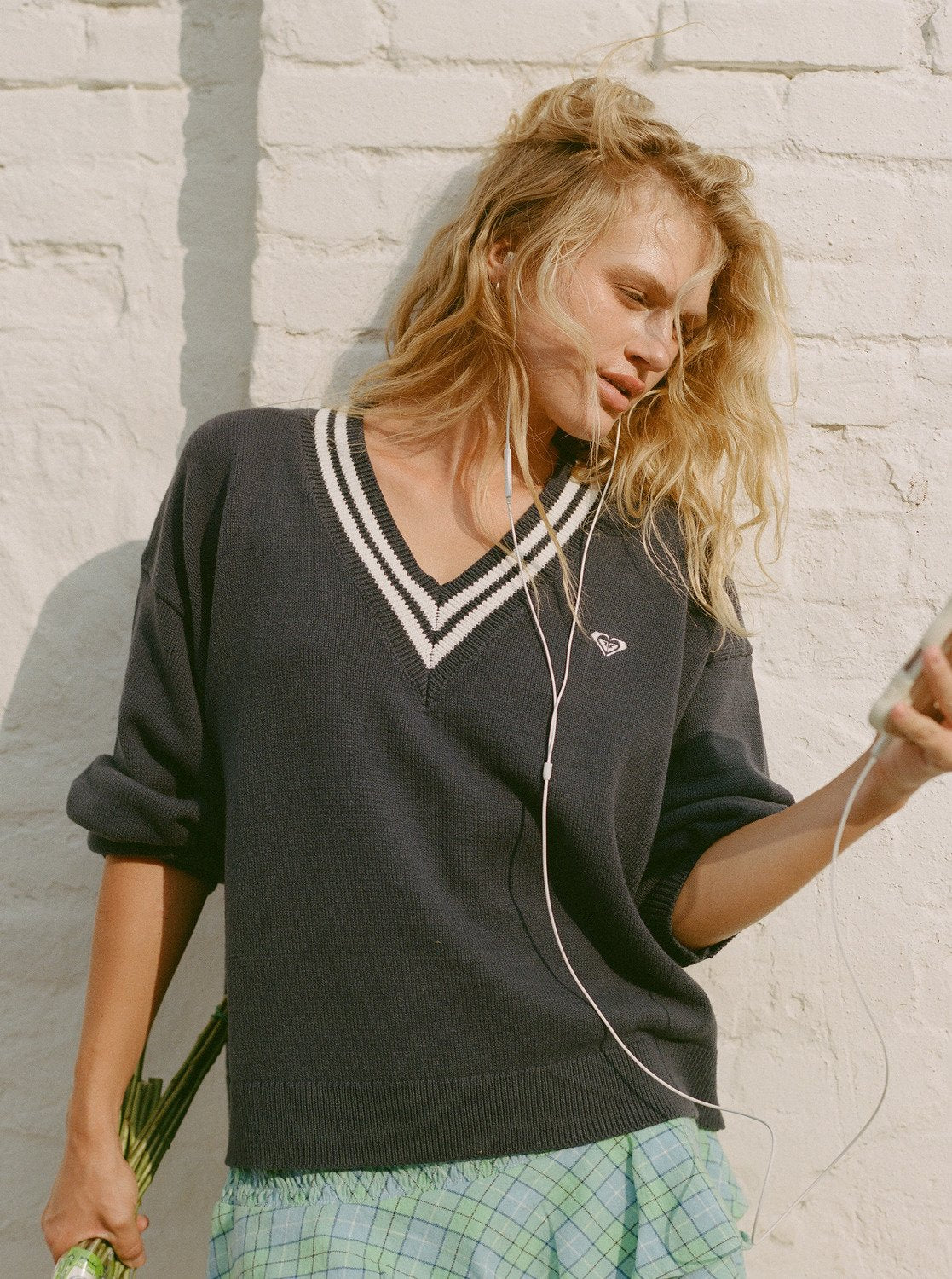 Surf School V Neck - Jumper Voor Dames